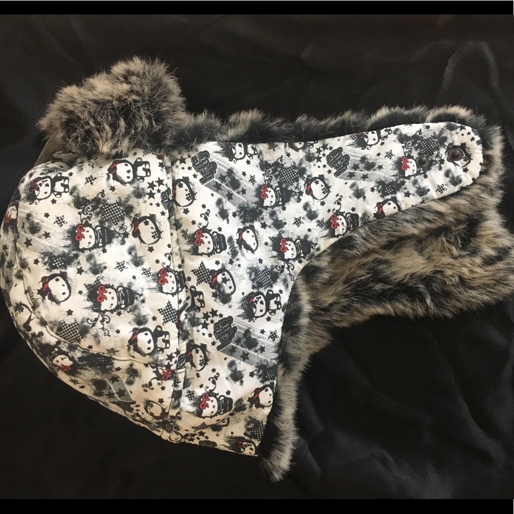 Hello Kitty Bad Kitty Bomber Hat